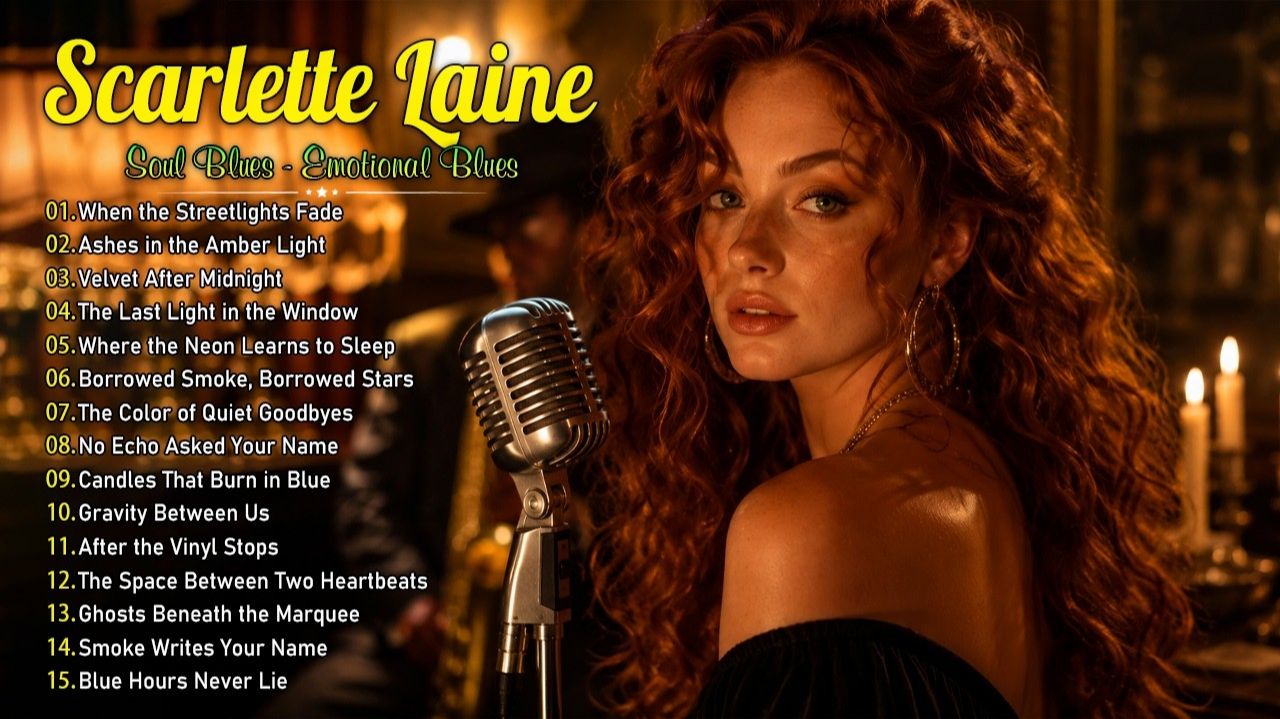 (Scarlette Laine Music)Scarlette Laine - FULL ALBUM - Soul Blues - Emotional Blues смотреть онлайн