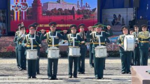 На Поклонной горе прошло мероприятие «Один день с Росгвардией».