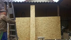 Строим каркасный сарай из ОСБ