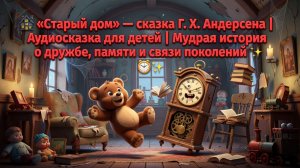🏚️🕰️✨ «Старый дом» — сказка Г. Х. Андерсена | Аудиосказка для детей | Мудрая история о дружбе
