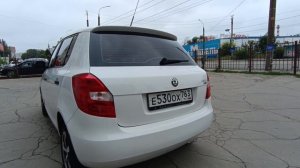 🚘 Skoda Fabia 1.2 MT, 2009 год, 
белый цвет, кузов в заводском оригинальном окрасе
