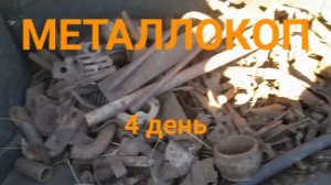 МЕТАЛЛОКОП/СКОЛЬКО ЖЕЛЕЗА МОЖНО НАКОПАТЬ ЗА 10 ДНЕЙ МД4030/ОТЛИЧНОЕ ЖЕЛЕЗО СССР/АРХИВ