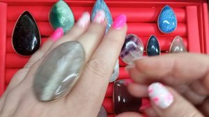 Каменная лавка( кольца в мельхиоре и нейзильбере 1 часть)