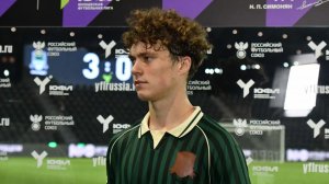 Степан Старовойтов: «В перерыве тренерский штаб дал наставления, которые повлияли на ход игры»