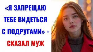 Истории из жизни |Я запрещаю тебе видеться с подругами — сказал муж|Аудио рассказы|Жизненные истории