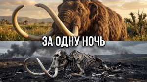 ЭТО Уничтожило Мамонтов И Культуру Кловис За Одну Ночь!