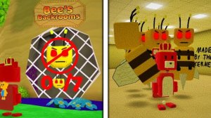 Прохождение игры Secret Bee Backrooms Portal - Super Bear Adventure