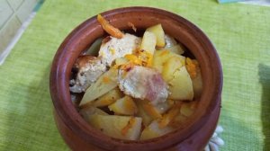 #ммм вкусно то как картошка в горшочках
