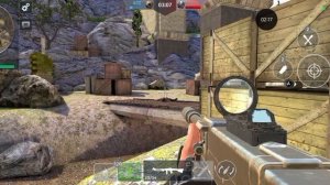 Решила побегать, пострелять в игре World war 💪😄