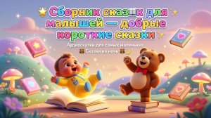 👶📚✨ Сборник сказок для малышей — добрые короткие сказки | Аудиосказки для самых маленьких
