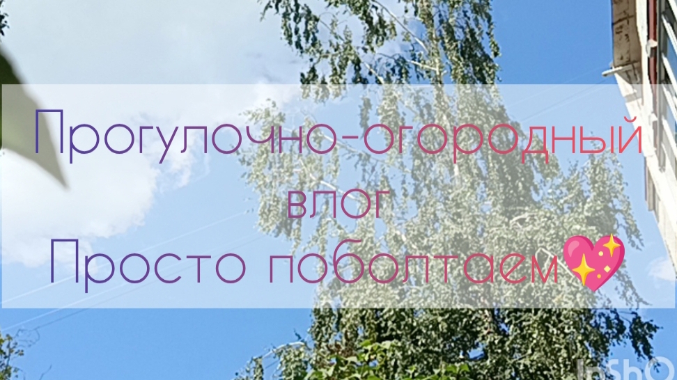 Прогулочно-садовый влог🍀🍀🍀давно просто не болтали😁 смотреть онлайн
