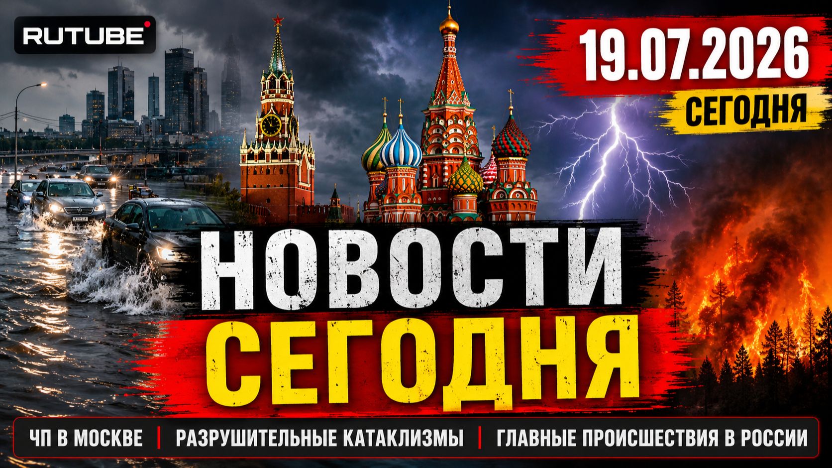 НОВОСТИ СЕГОДНЯ 19.07.2026 | ЧП в Москве, разрушительные катаклизмы, главные происшествия в России