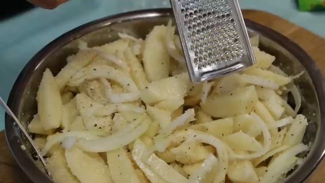 Тушёная картошка.