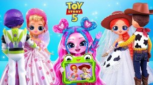 История Игрушек 5! Лали Создаёт Свадебные Образы для кукол