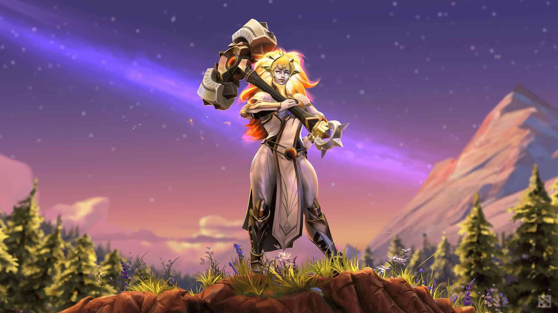 DOTA 2 (Dawnbreaker gameplay) смотреть онлайн