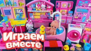 Игрушки куклы барби, играем в барби мультик, куклы барби, барби и кен для девочек №3