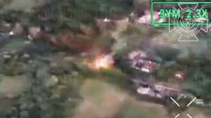 💥Бои в Сумской области: Северяне сожгли очередной пикап с украинскими националистами