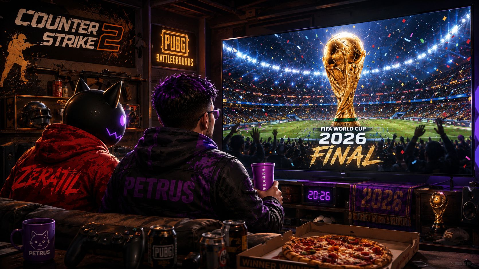 Пострелушки перед Финалом ЧМ 2026 | Counter-Strike 2\PUBG: Battlegrounds c Zeratil смотреть онлайн