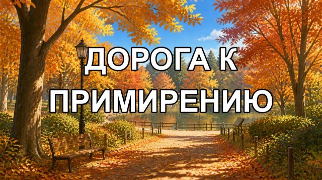 дорога к примирению дорога к примирению