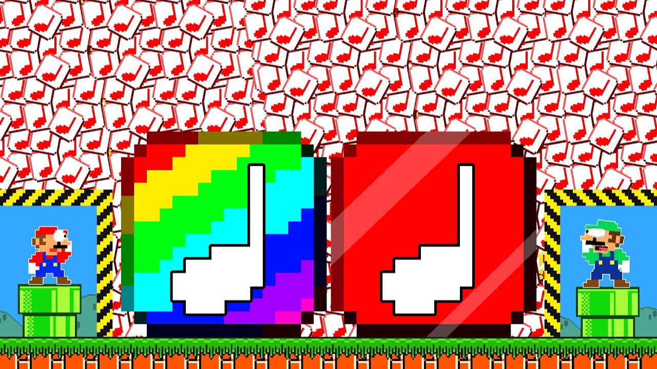 СМОГУТ ЛИ МАРИО И ЛУИДЖИ СОБРАТЬ ВСЕ 9999 БЛОКОВ В SUPER MARIO BROS.?