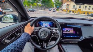 Mercedes-Benz E200 2026 [2.0 л. 204 л.с.] POV Test Drive