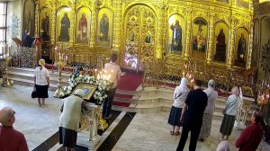19/07/26/ Литургия. Неделя 7-я по Пятидесятнице. Глас 6-й. Прп. Афана́сия Афо́нского