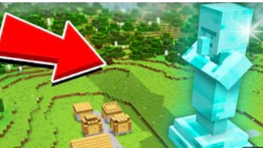 КТО ПОДАРИЛ ЭТО ЖИТЕЛЮ В МАЙНКРАФТ Компот Minecraft смотреть онлайн