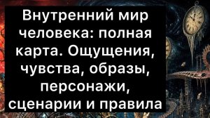 Внутренний мир человека: полная карта. Ощущения, чувства, образы, персонажи, сценарии и правила