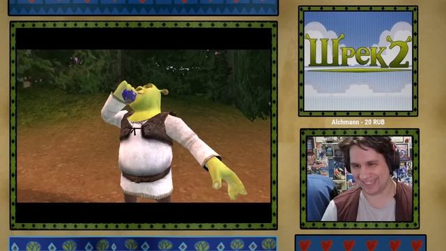 СТРИМ - Shrek 2 The Game PC - Он уже здесь смотреть онлайн