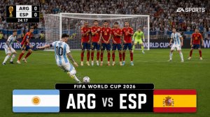 Аргентина — Испания | FIFA World Cup 2026 | WC26 Football Match | FC26 Gameplay
