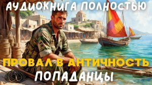 АУДИОКНИГА ПОЛНОСТЬЮ: ПРОВАЛ В АНТИЧНОСТЬ / ПОПАДАНЦЫ