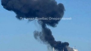 Чем примечательно это горящее судно под одесской...Необычные атаки