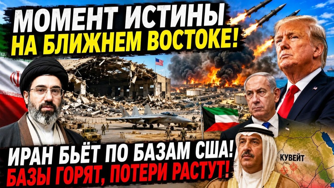 Иран нанёс удар по базе США в Иордании. Разрушен ангар с истребителями. Есть погибшие и раненые смотреть онлайн