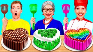 Кулинарный Челлендж# Я против Бабушки # Кухонные Гаджеты и Лайфхаки для Родителей PaRaRa Challe