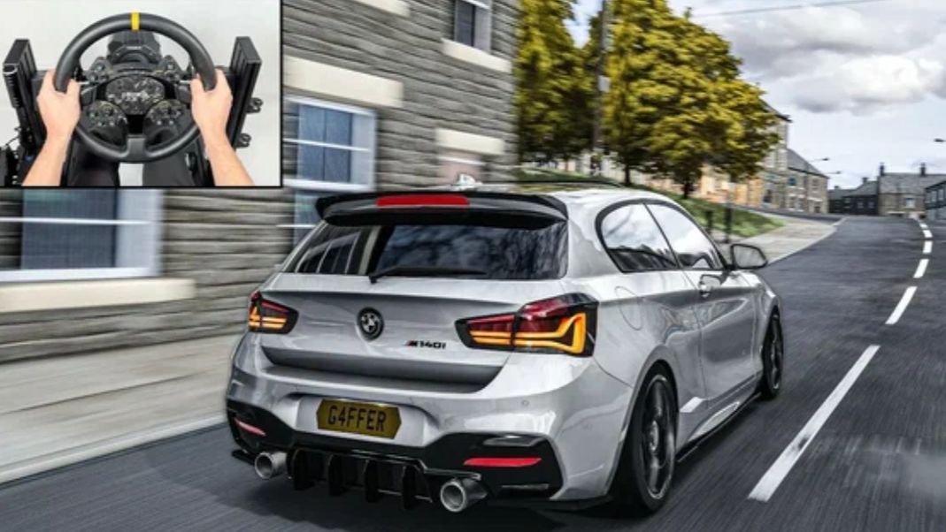 *LOUDEST* BMW M140i Stage 3+ | Assetto Corsa | Steering Wheel смотреть онлайн
