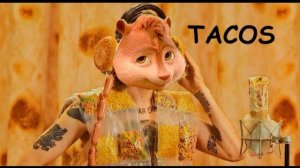 Элвин и Бурундуки поют песню LITTLE BIG - TACOS