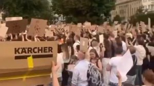 Львов - протесты усиливаются. Протестующие никуда не уходят.