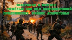 Новости СВО Сегодня-Эвакуация в Херсоне Тяжёлые бои под Новопавловкой Продвижение  районе Доброполья