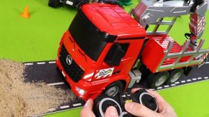 МИССИЯ НА МОСТУ! 🚧 Эвакуатор и Экскаватор спасают машинки и другие приключения