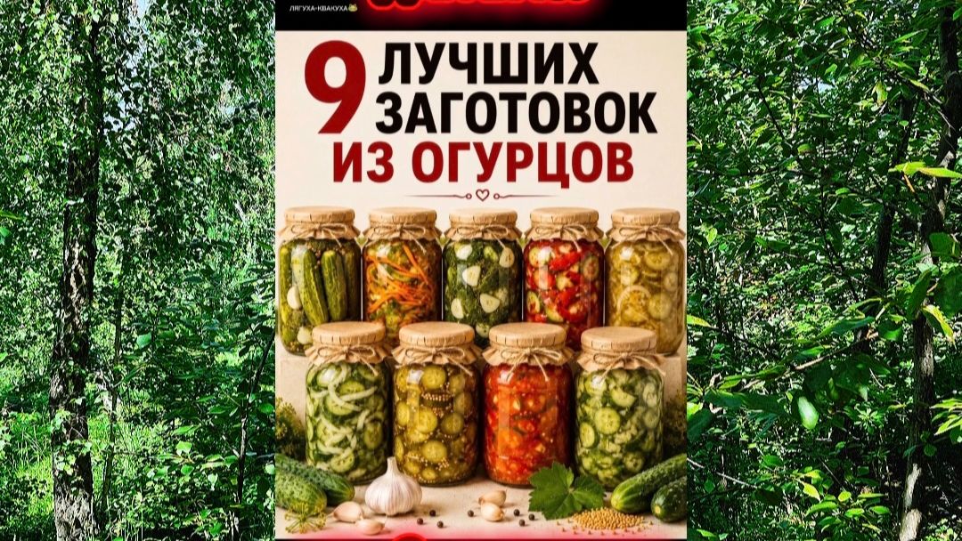 Огурцы - Топ 9 способов.