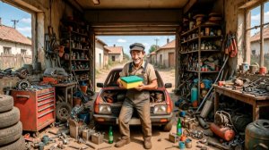 ПРОБЛЕМНЫЙ СОСЕД МЕХАНИК— Чиню болгаркой и ГУБКОЙ в Cheap Car Repair!