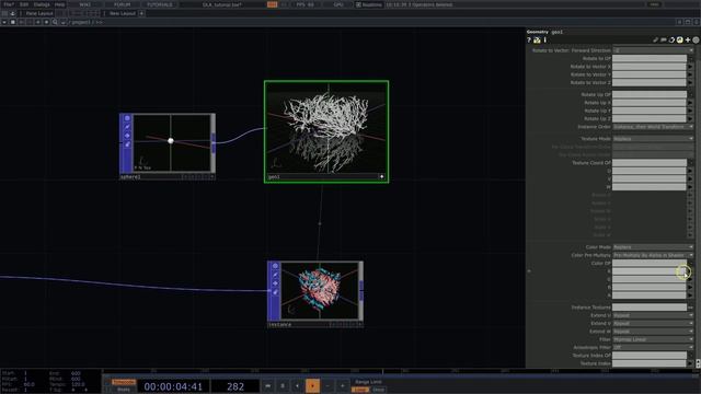 How to Build Diffusion Limited Aggregation with POPX - TouchDesigner Tutorial смотреть онлайн