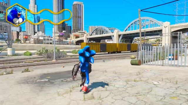 ПРОКАЧАЛ СОНИКА В КИНГ КОНГА в ГТА 5 ОНЛАЙН (GTA 5 ONLINE) смотреть онлайн