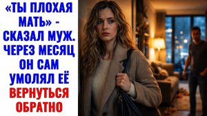 Истории из жизни | «Ты плохая мать» — сказал муж | Аудио рассказы | Жизненные истории