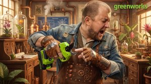 Секатор GREENWORKS