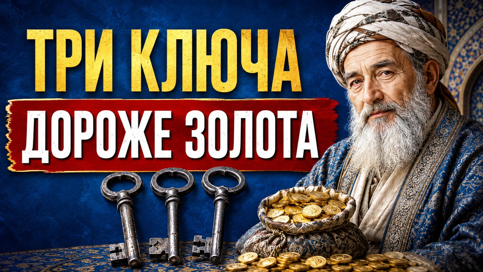 Омар Хайям: Три ключа, которые дороже золота
