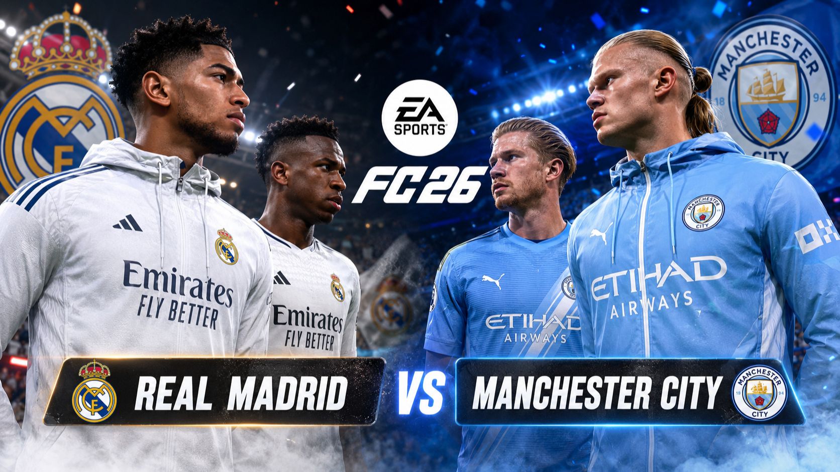 FC 26 | REAL MADRID vs MANCHESTER CITY | БЕЗ КОММЕНТАРИЕВ | PS5 PRO смотреть онлайн