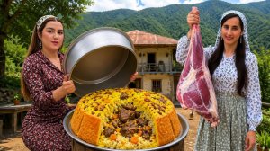 Традиционный шахский плов в деревне Азербайджанская Кухня Деревенская Кухня  Рецепты