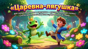🐸👑✨ «Царевна-лягушка» для самых маленьких в картинках — русская народная сказка|Сказка для малышей