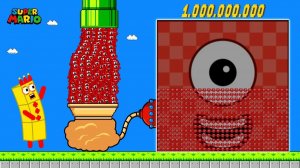 🍿 ЧИСЛО 3 + 1 000 000 ЧИСЕЛ 1 СТАНОВЯТСЯ ГИГАНТСКИМ СУПЕРБЛОКОМ | ИГРОВАЯ АНИМАЦИЯ